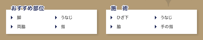 おすすめ部位